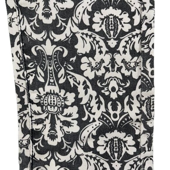 Hot Kiss SIZE 10 Skinny Lily Acanthus/Tapestry Victorian Pattern Low Rise Jeans - Picture 6 of 7